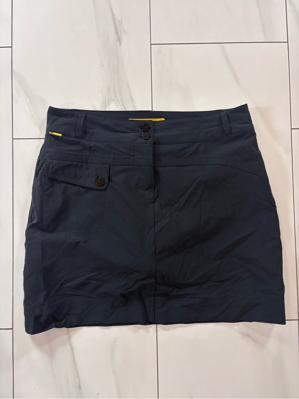 Lole Utility Activewear Skort with Pockets Black Size 10